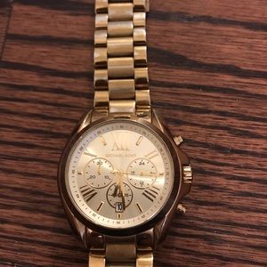 Golden, Michael Kors watch